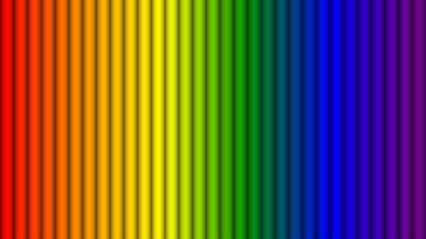 Abstract rainbow colors stripes background, Vector illustration eps10 - Vettoriali, immagini