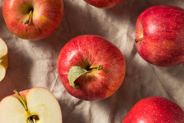 Raw Red Organic Gala Apples - Foto, immagini