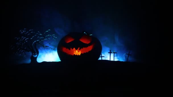 Horror view van Halloween viering - Video