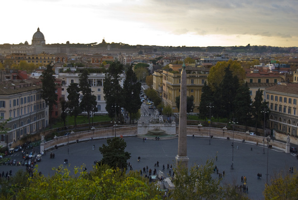 Piazza del Popolo - Zdjęcie, obraz
