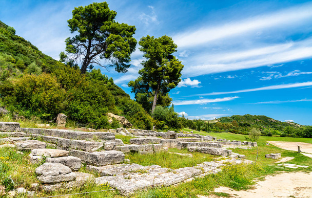 Археологічна пам'ятка Олімпії в Греції - Фото, зображення