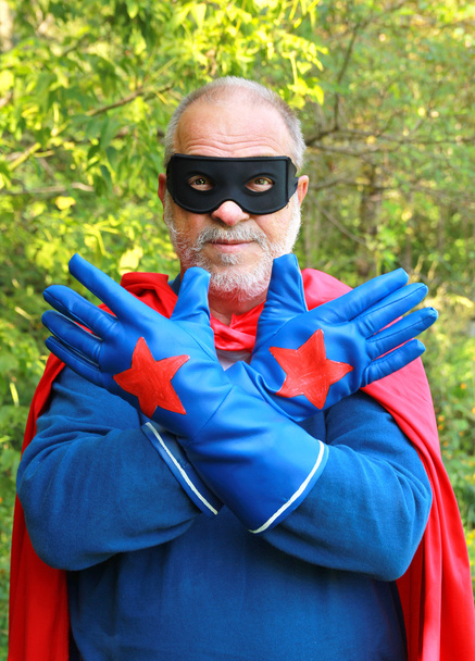 starszy super bohater - Zdjęcie, obraz