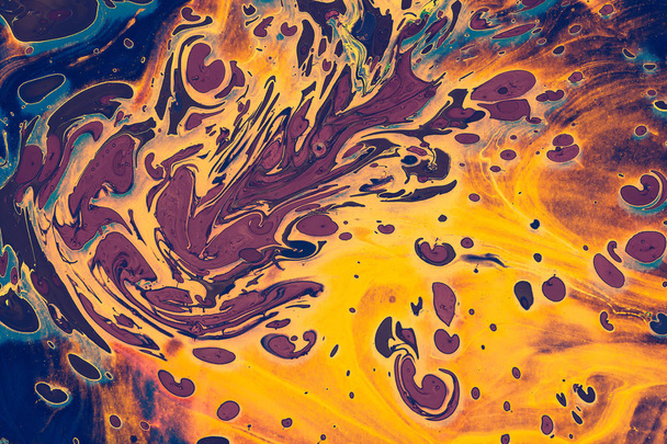 Astratto grunge art sfondo texture con schegge di vernice colorata - Foto, immagini