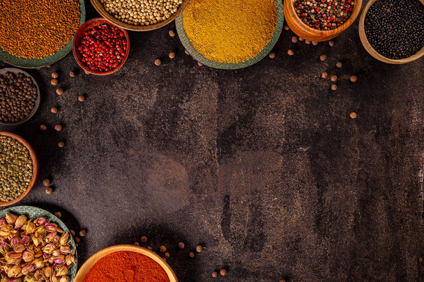 Different kind of spices - Foto, Imagem