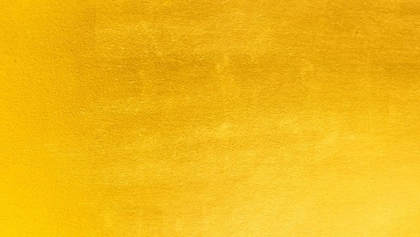 Shiny yellow leaf gold foil texture - 写真・画像
