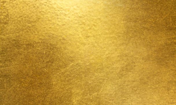 gold polished metal steel texture - Photo, Image