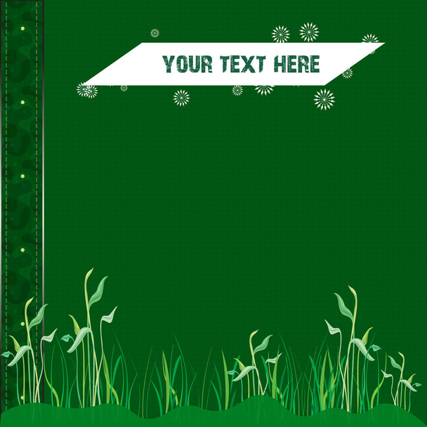 Естественный зеленый фон - Вектор,изображение