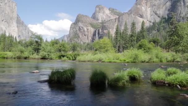 hermosa vista del parque nacional de yosemite en Estados Unidos
 - Metraje, vídeo