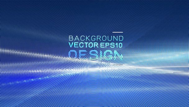 Abstract background with halftone and dots texture and strip light on blue. Vector illustration. - Vector, Image