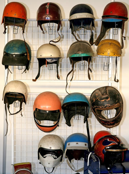 Collection of helmets - Valokuva, kuva