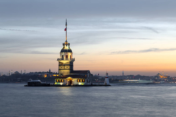 Věž Panny v Istanbulu, Turecko - Fotografie, Obrázek