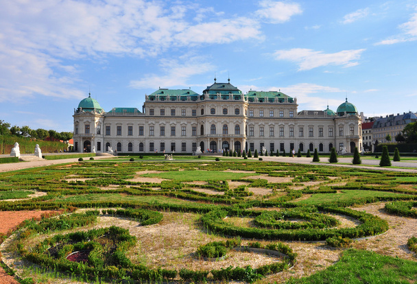μπαρόκ παλάτι στην Αυστρία - Φωτογραφία, εικόνα