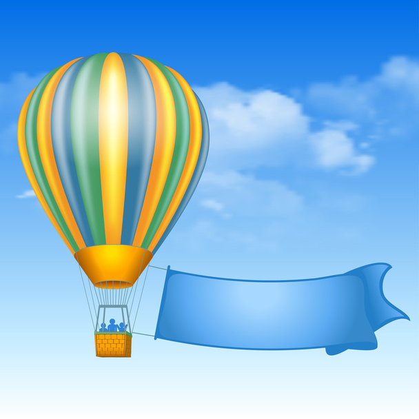 globo de aire caliente - Vector, imagen