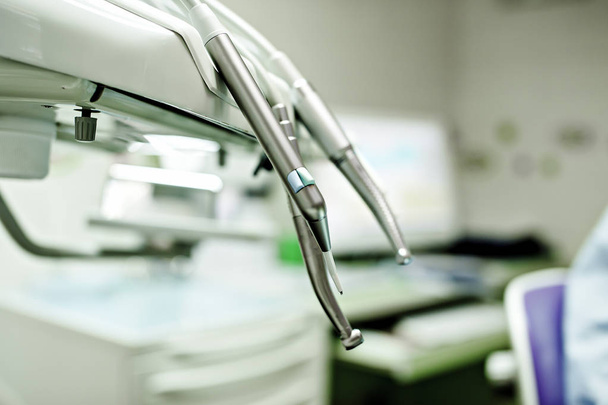 Stomatological instrument in dentists clinic - Zdjęcie, obraz