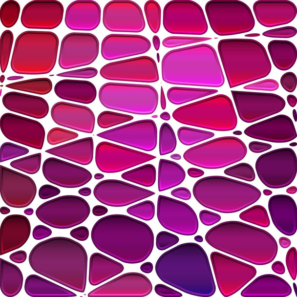 abstract vector stained-glass mosaic background - Vektor, Bild