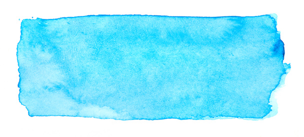 Kék akvarell stroke - Fotó, kép