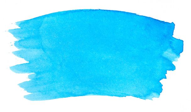 Синій аквареллю обведення
 - Фото, зображення