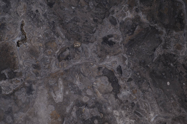 Black marble texture with natural pattern. Abstract black marble background. - Valokuva, kuva