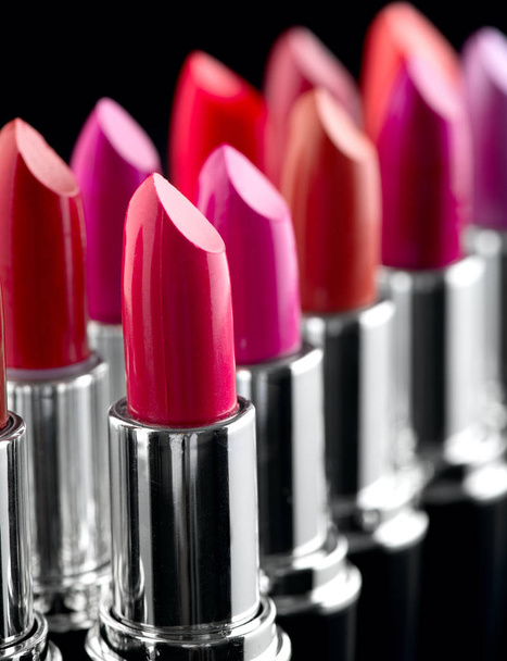 Lipstick. Professional makeup and beauty. Lipstick tints palette - Fotó, kép