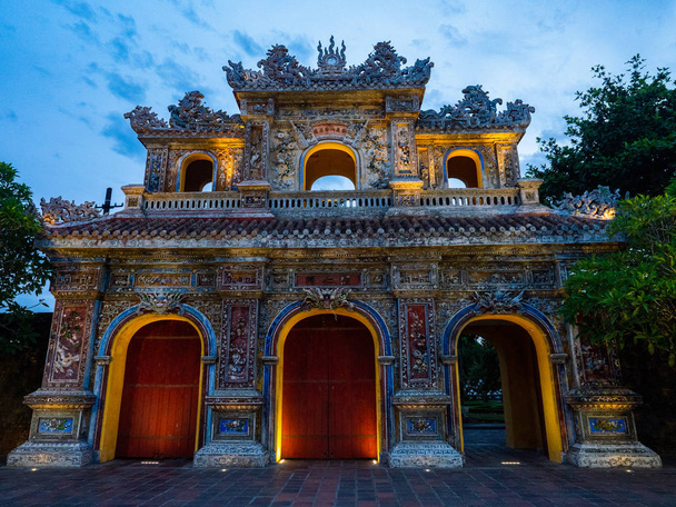 Wietnam UNSECO stary imperialny odcień miasta - Zdjęcie, obraz