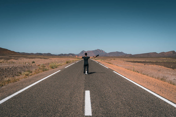 road in the desert, spain - Fotó, kép