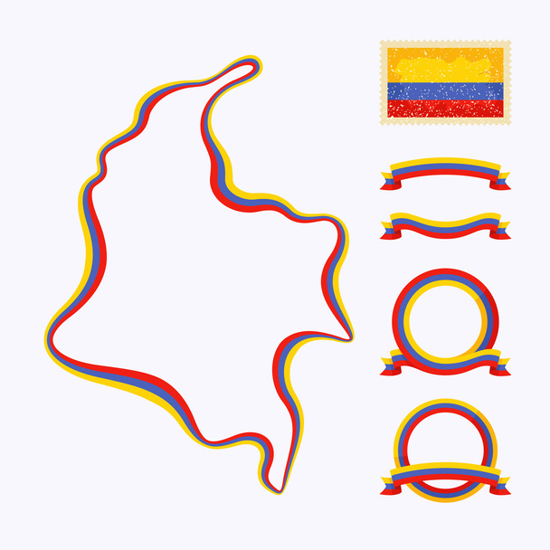 Colori della Colombia
 - Vettoriali, immagini