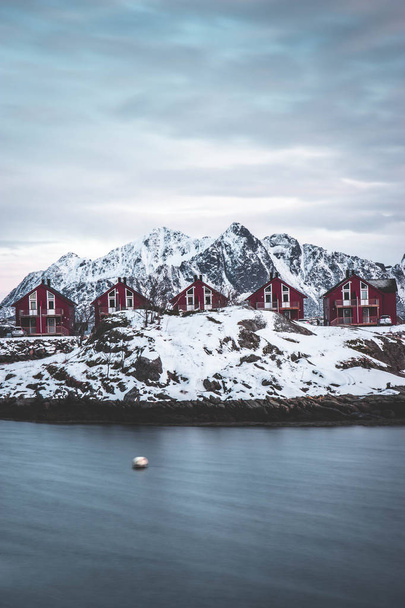 old wooden houses in Norway  - 写真・画像