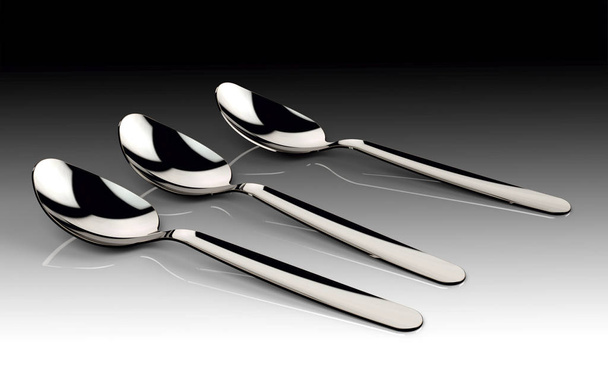 Image of spoons - Fotó, kép