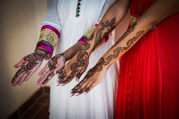 henna tatoeages - Foto, afbeelding