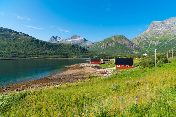 traditional norwegian houses - Valokuva, kuva