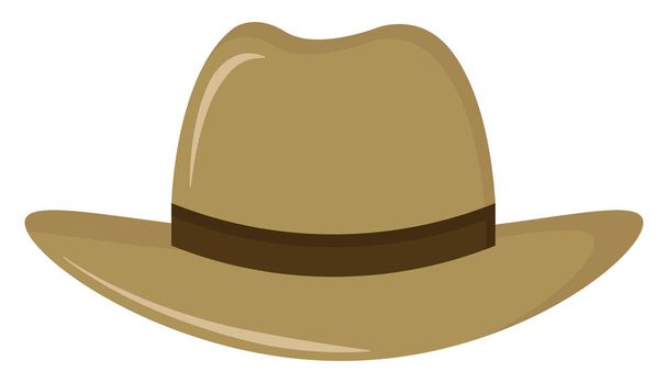 Sombrero de agricultor, ilustración, vector sobre fondo blanco
. - Vector, Imagen