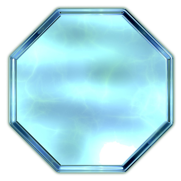 Glass octagon - Foto, imagen