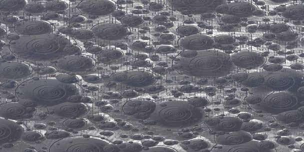 decoratieve abstracte creatieve textuur achtergrond 3D rendering voorontwerp - Foto, afbeelding
