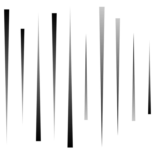 Náhodné, dynamické čáry, pruhy abstraktní geometrický obrazec. vibrace - Vektor, obrázek