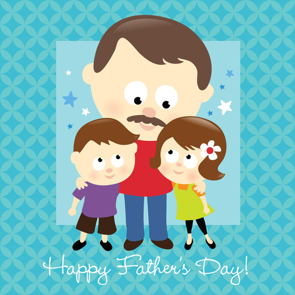 Happy Fathers day 2
 - Вектор,изображение