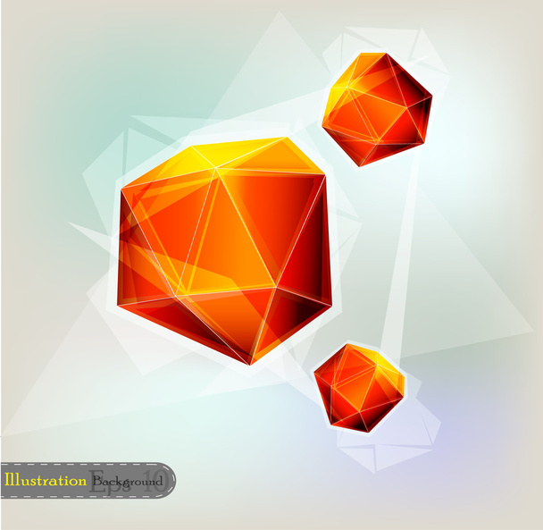 Colorful geometrical background - Vektor, obrázek