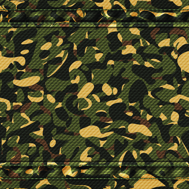 militaire camouflage blauwe patroon - Vector, afbeelding