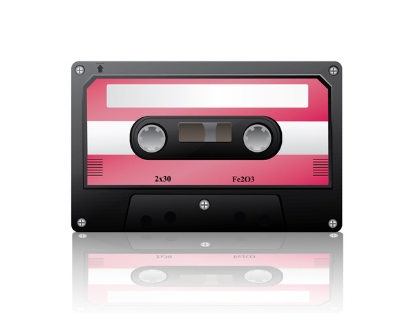 Audiocassette - Vector, Image