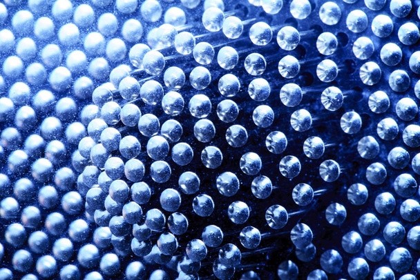 Industrial Steel Dots Background - Photo, Image
