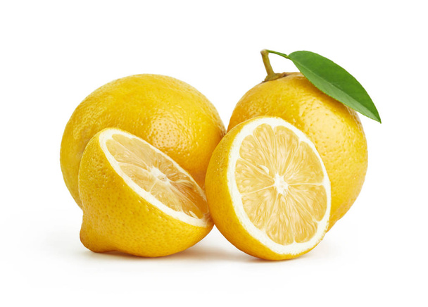 Fresh ripe lemons - Fotoğraf, Görsel