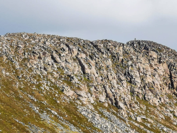 scenic view of Nordkapp at daytime, Finnmark, Norway  - Foto, afbeelding