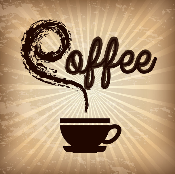 kávé design - Vektor, kép