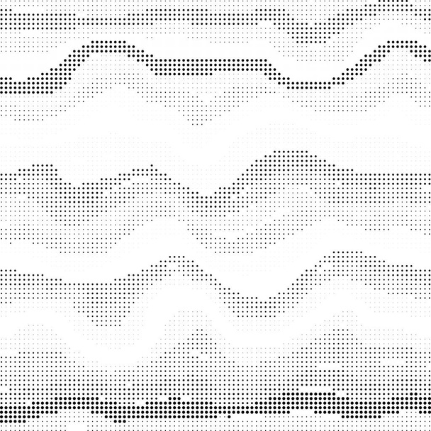 Halftone Pattern. Set of Dots. Dotted Texture. Overlay Grunge Template. Distress Linear Design. Fade Monochrome Points - Photo, Image