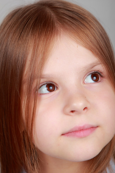 Portrait of a cute little girl - Фото, изображение