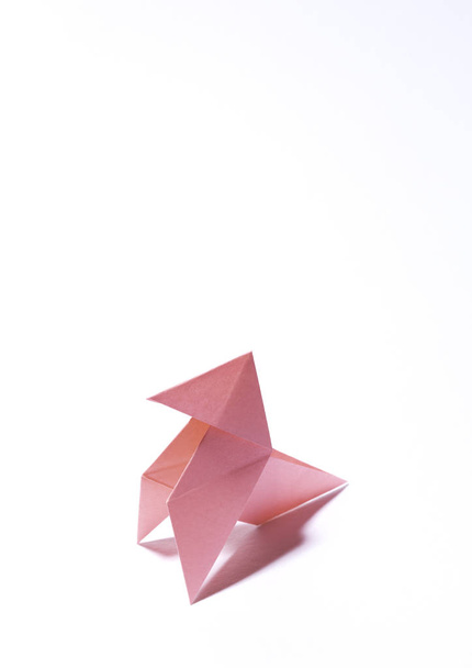 Origami kitap kapağı beyaz - Fotoğraf, Görsel