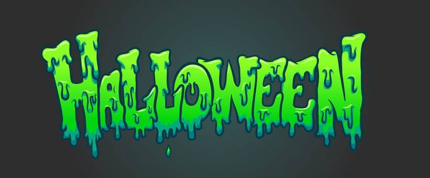 Texto de Halloween
 - Vector, imagen