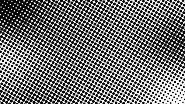 Полутон многих точек, сгенерированный компьютером абстрактный фон, фон 3D рендеринга с оптическим эффектом иллюзии - Фото, изображение