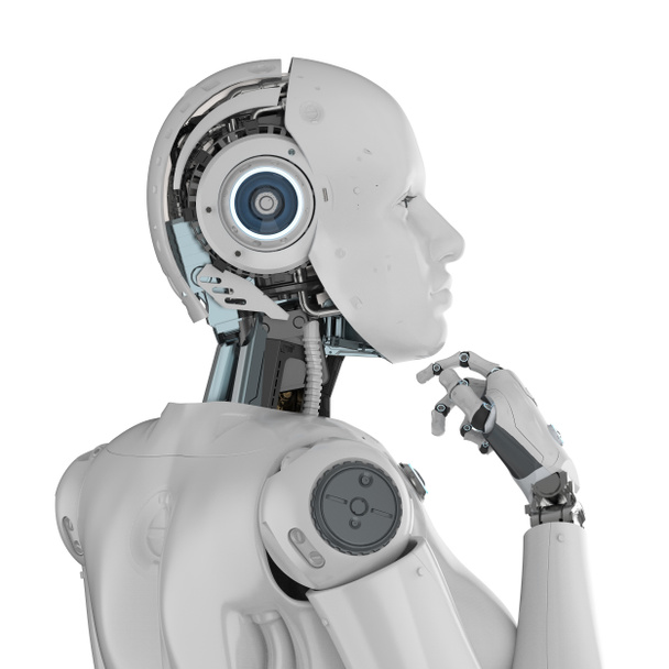 Cyborg femelle ou robot analyser
 - Photo, image