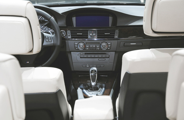 Inside luxury car - 写真・画像