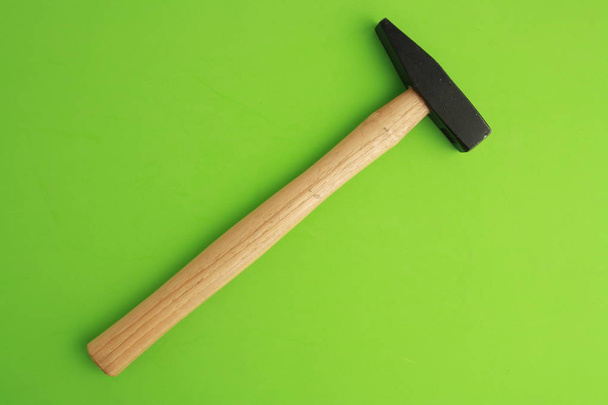 The claw hammer in colorful background - Foto, imagen